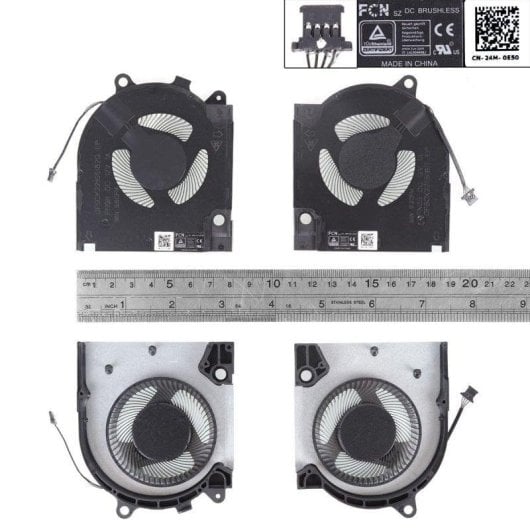 Lüfter für Dell G15 5510 5511 Portable Portatilmovil