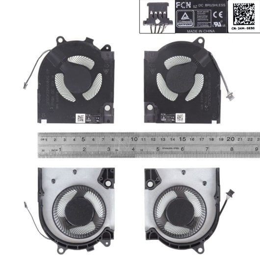 Ventole per laptop Dell G15 5510 5511 Rtx3060 Rtx3050 Rtx3060 Rtx3050