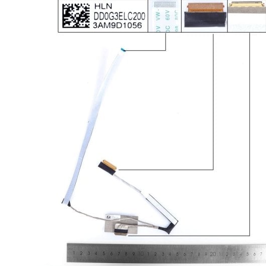 Câble flexible pour ordinateur portable HP TPN-Q236 Q238 15-EK 15 pouces Dd0g3elc200 30 broches