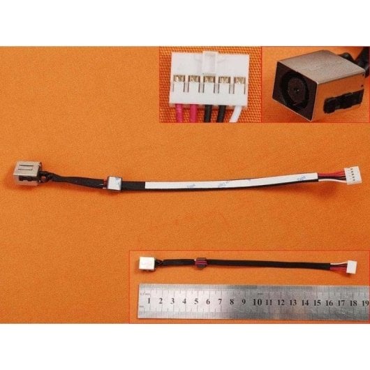 Conector DC Jack con cable para portátil Dell Latitude 3550