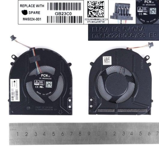 Ventilador para portátil HP Pavilion X360 14-DY TPN-W146