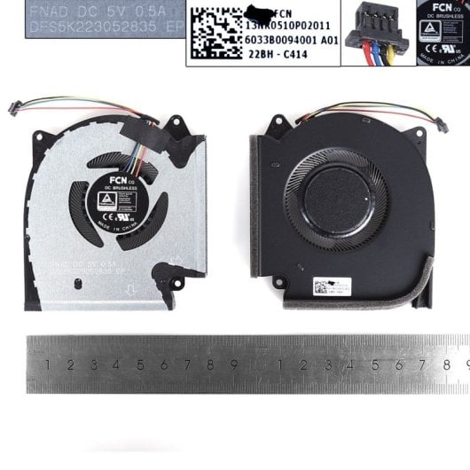 Ventilador Gpu Para Portátil Asus Rog Strix G533q G513qr G713qr G733qs