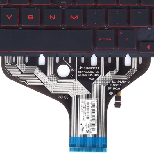 Clavier rétroéclairé pour ordinateur portable HP 17-cb 12-0405a-wx01-t01