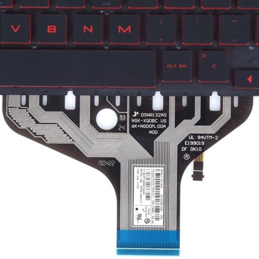 Teclado Retroiluminado para Portátil HP 17-CB