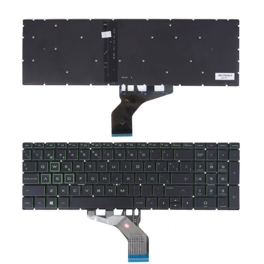Clavier rétroéclairé noir pour ordinateur portable HP Pavilion 15-DA 250 255 G7 Gen7