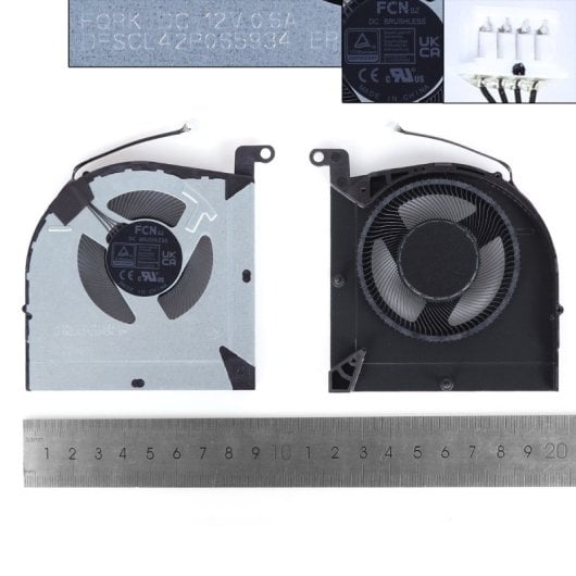 Ventilateur GPU pour ordinateur portable Lenovo Loq 15irh8 Geekpro G5000 Irh8