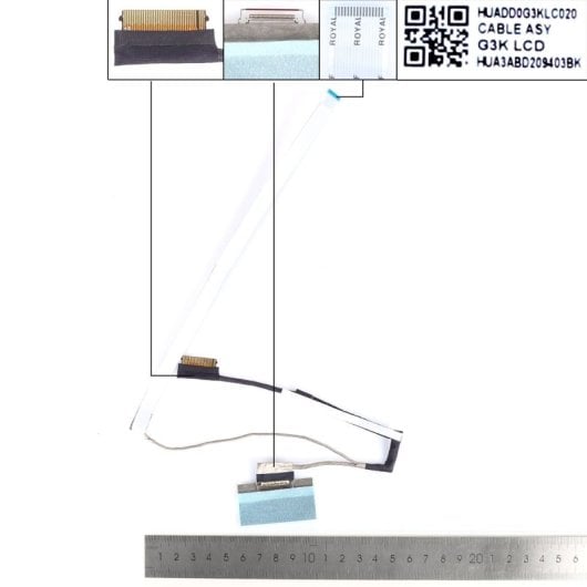 Laptop-Flexkabel Hp Tpn-q265 16-b Dd0g3klc020 60 Hz 30 Pins
