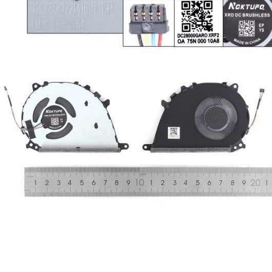 Ventilador para portátil Asus Zenbook 13 Ux325 14ux425e Um425 U4700j/e/i
