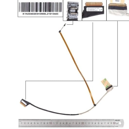 Cable Flex para Portátil MSI GF75 40 Pines K1N-3040203-H39