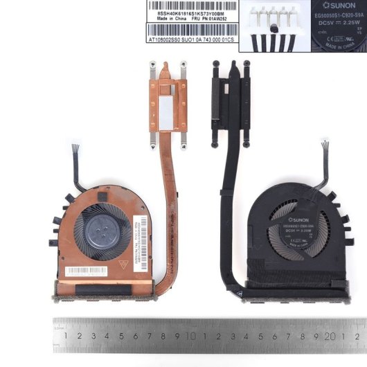 Ventola per laptop Lenovo Thinkpad L450 L460 L470 01aw252