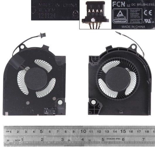 Ventilador para portátil Dell G15 5520 Gtx3070 Gtx3070