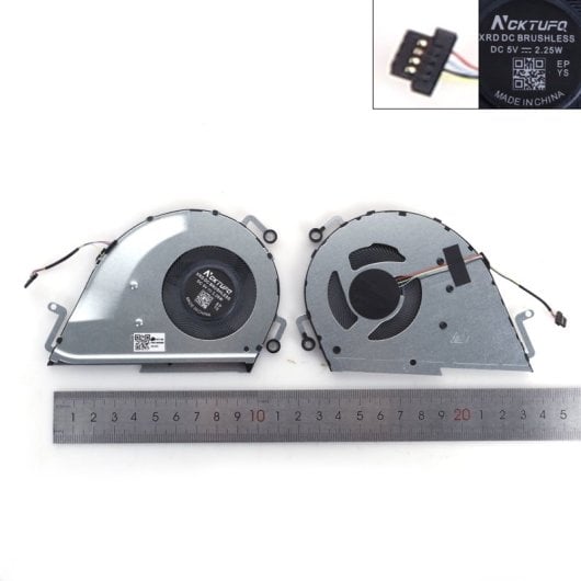Ventilador para portátil Asus S5600f X521 S533e Vivobook 15x 2020 S5600f