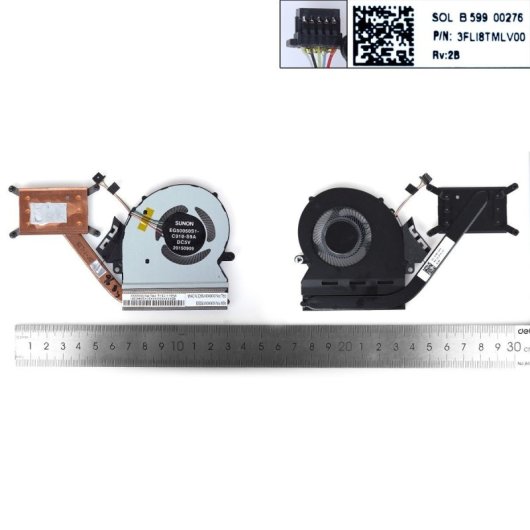 Ventilador para portátil Lenovo Thinkpad Yoga 11e 01av755