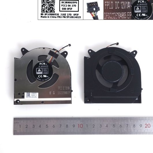 Ventiladores para portátil Lenovo R9000x Y9000x Arh7 Iah7 82tf 2022 12v
