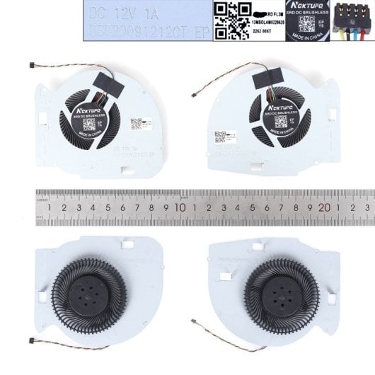 Ventiladores CPU + GPU para portátil Asus Rog Zephyrus M GM501 GM501GS