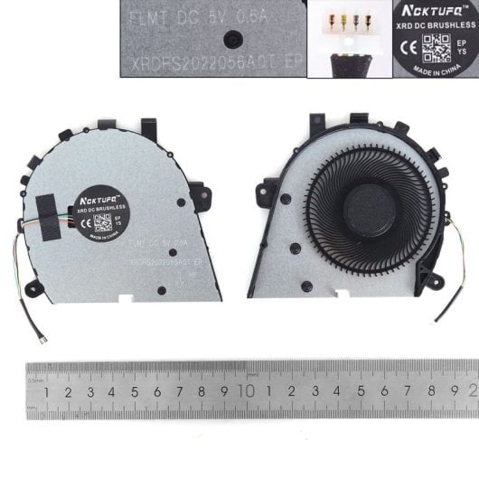Ventilador para portátil Lenovo Yoga C740-14iml 5v