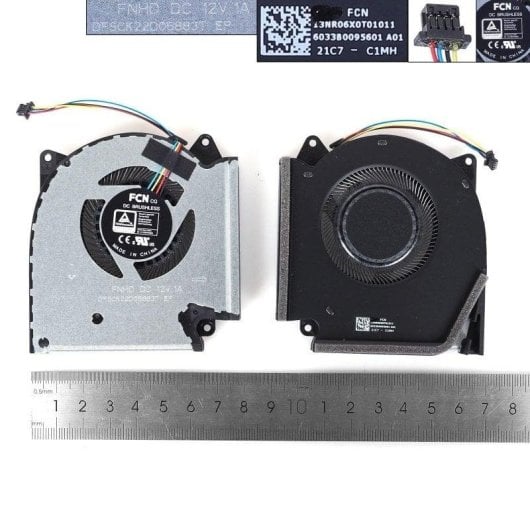 Ventilador GPU para portátil Asus ROG 5PLUS 5R G513QY G513QM 12V