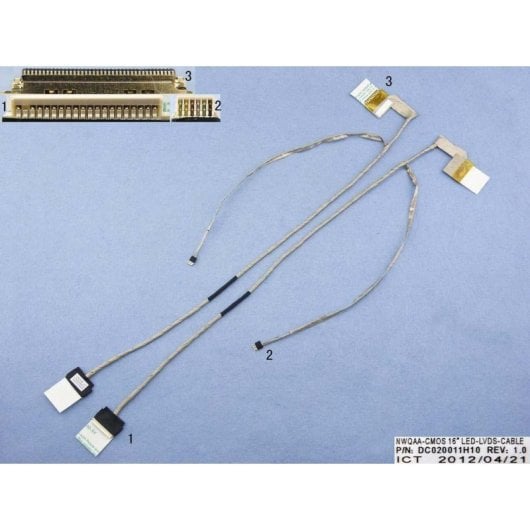 Cavo flessibile per laptop Toshiba Satellite L670 L675 DC020011H10