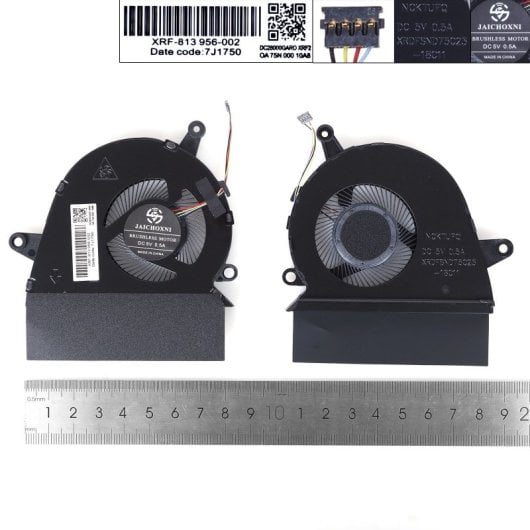 Ventilador GPU para portátil HP X360 15-df Tpn-q213