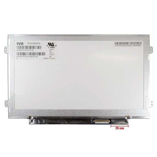 Écran LED pour Portable 10,1 pouces Portatilmovil M101NWT4