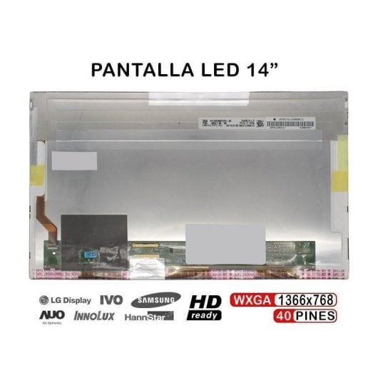 Ecrã LED de 14" para portátil Dell X7jcd 0x7jcd Ltn140at19-201