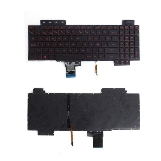 Teclado Portátil Asus FX505 FX504 FX705 FX80 Retroiluminado Preto