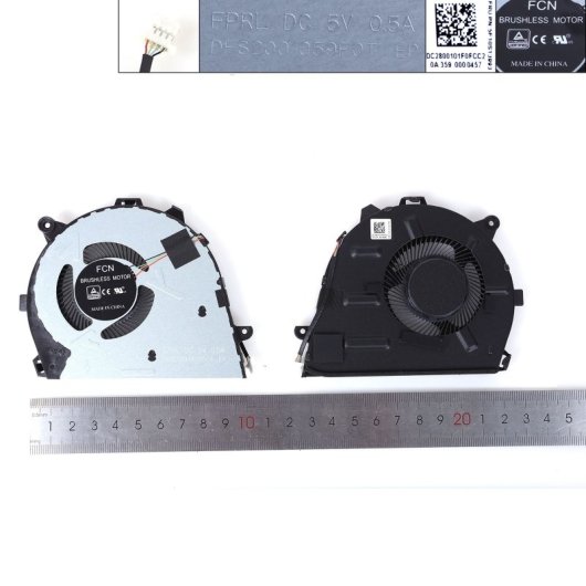 Ventilador GPU para portátil Lenovo Ideapad 5-14itl05 5-14iil05 5-14are05 5-14alc05 2020 20215v 5f10y88575 Dc28000owf0
