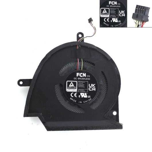 Ventilador Cpu + Gpu Para Portátil Asus Rog Zephyrus Nr2203 Gv601 X16 Gv601re Gv601rw Gv601rm