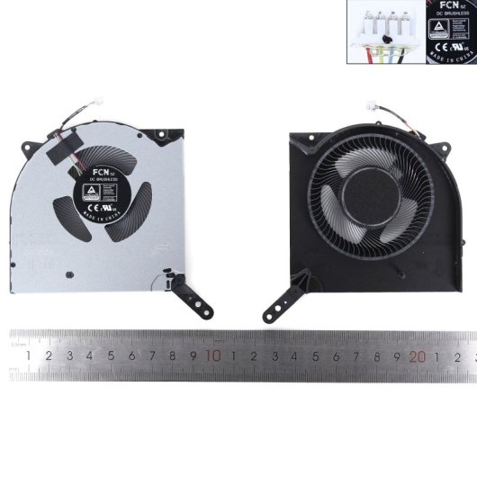 Ventilador para CPU de portátil Lenovo Legion R9000k Y9000k Legion7 16ach 2021 5v