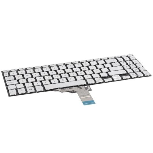 Clavier argenté pour ordinateur portable Asus X515 X515da X515ea X515j X515ja X515ua X515ma