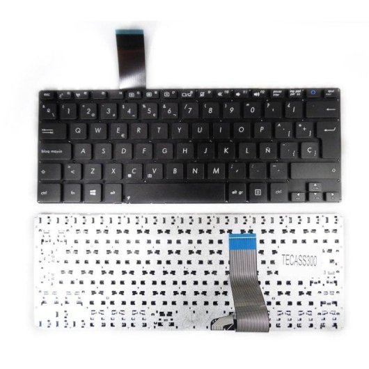 Teclado Portátil Asus S300 S300CA S3N S300N Sem Moldura