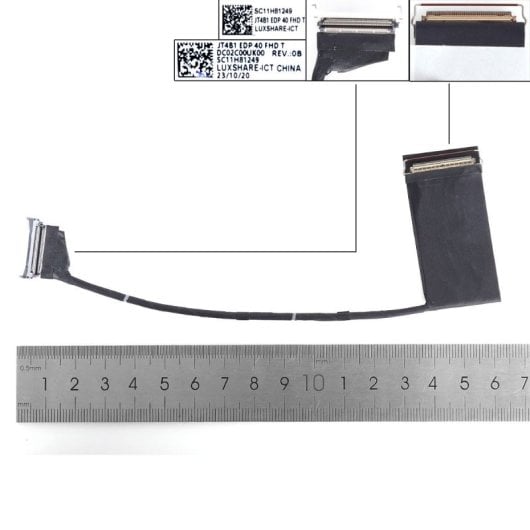 Cavo flessibile per laptop Lenovo Thinkpad T14s Gen 3 Dc02c00uk00 40 pin