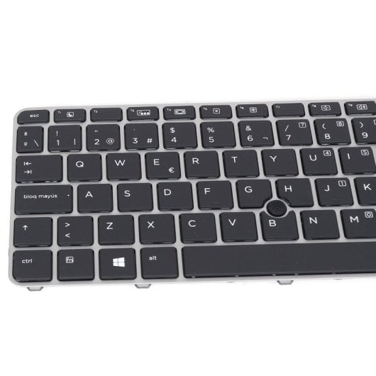 Clavier d'ordinateur portable rétro-éclairé pour Hp 840 G3 745 G3 848 G3 840 G4 745 G4 Zbook 12-0155c-dz01-k19 argent