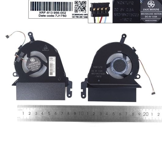 Ventilateur de processeur pour ordinateur portable HP X360 15-df Tpn-q213