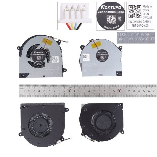 Laptop-Lüfter Lenovo Y540-17 Y7000-17 17irh