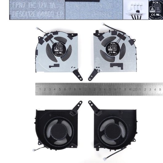 Ventilador para portátil Lenovo Legion Y7000p R7000p R7000 2022 Arh7 Iah7