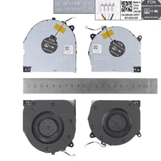 Ventiladores para portátil Lenovo Legion Y540-15IRH Y7000 2019