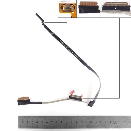 Cabo flexível para portátil Dell Inspiron 3520 3521 3525 014f8f Dc02004ej00 40 pinos