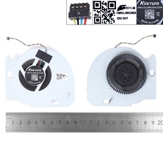 Ventilador Para Portátil Asus Rog Zephyrus M Gm501 Gm501gs