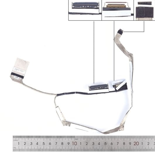 Flexkabel für Dell Latitude 5520 5521 Precision 3520 3521 01dvtd 450.0m602.0002 Nicht-Touch 30-poliger Laptop