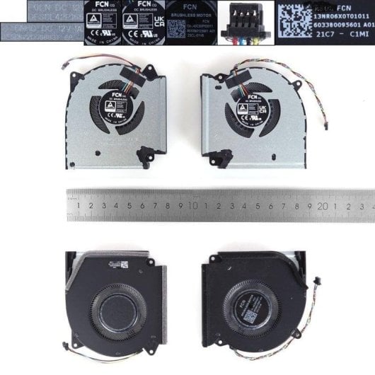 Lüfter CPU + GPU für Laptop Asus Rog 5plus 5r G513qy 12v