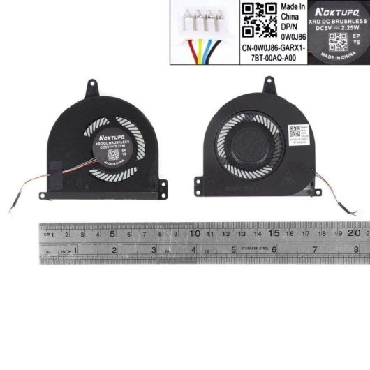 Lüfter für Laptop Dell Latitude E5470 Xgyjw 0wkt5y