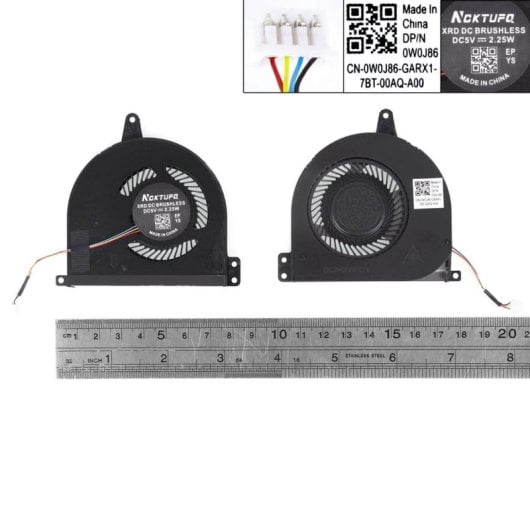 Ventilador Para Portátil Dell Latitude E5470 Xgyjw 0wkt5y
