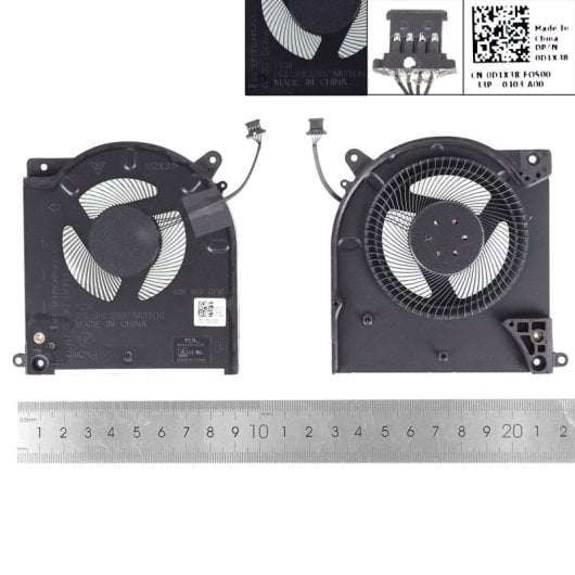 Ventilador para portátil Dell M15 R4 R3 0d1x38 0d1x38