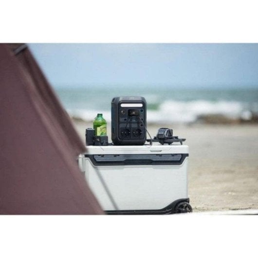 Estacao de energia Anker SOLIX C300X 288Wh 2 AC 1 USB-A 3 USB-C LiFePO4 Solar WiFi Bluetooth Ecrã LCD