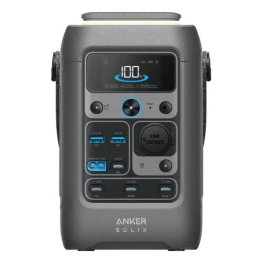 Stazione di alimentazione portatile Anker Solix C300X 288Wh LiFePO4 300W ricarica solare USB-C