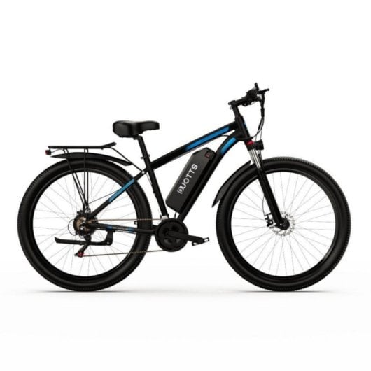 Bicicleta eléctrica Duotts C29 motor 750W batería 720Wh neumáticos 29x2,1 pulgadas negro