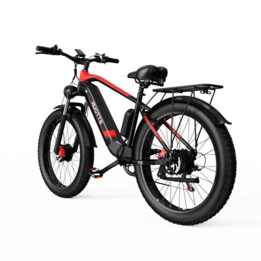 Elektrofahrrad Duotts F26 1500W Doppelmotor 20Ah 120km 48V Hydraulik Scheibenbremse Rot Schwarz