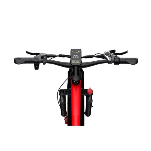 Elektrofahrrad Duotts F26 1500W Doppelmotor 20Ah 120km 48V Hydraulik Scheibenbremse Rot Schwarz