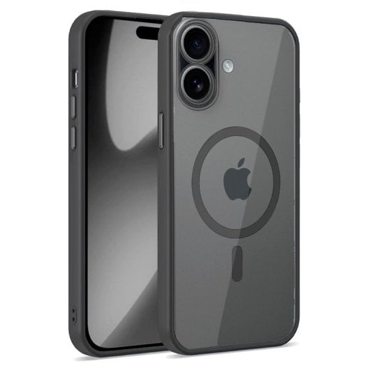 COOL Capa para iPhone 17 com margens magnéticas Preto